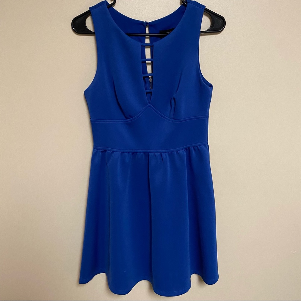Blue Mini Dress